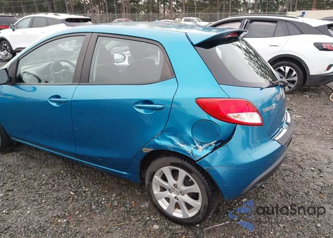 2012 Mazda Mazda2 Touring из США, поврежденный, VIN JM1DE1LZ3C0150384